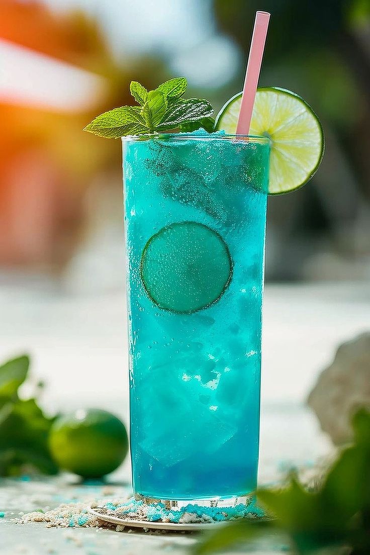 Blue Legoon Mojitos