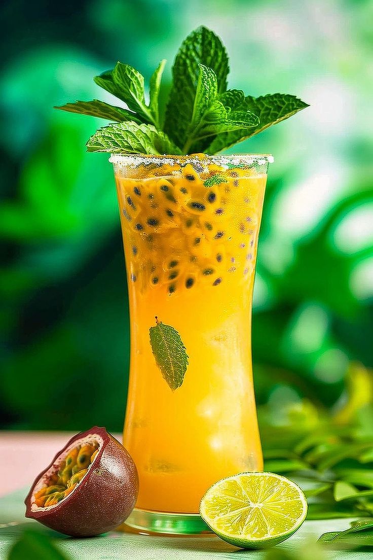 Passion Fruits Mojitos