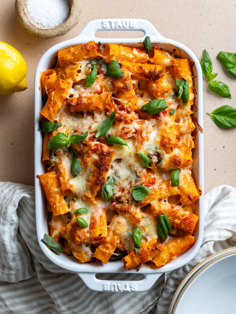 Baked cheese pasta